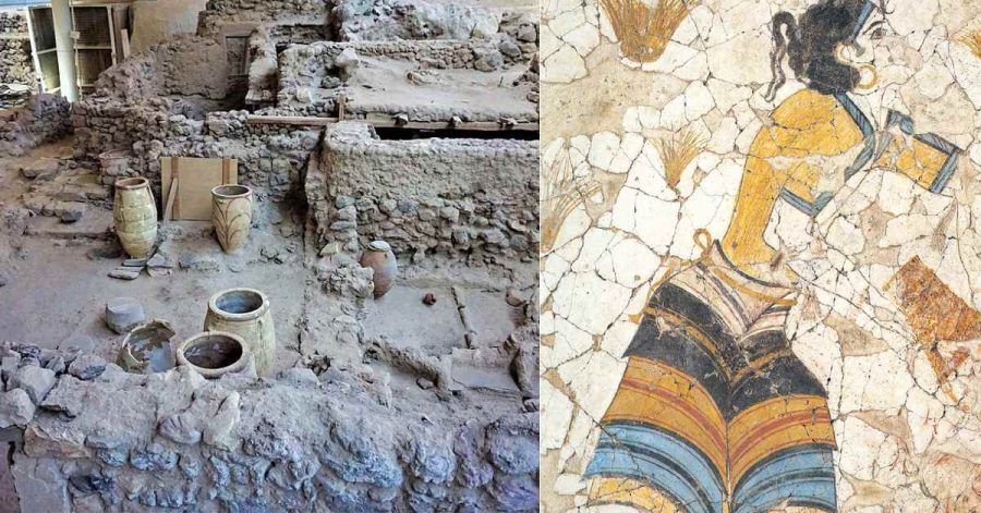 The Akrotiri City Lost And Found Underneath Volcanic Ash!